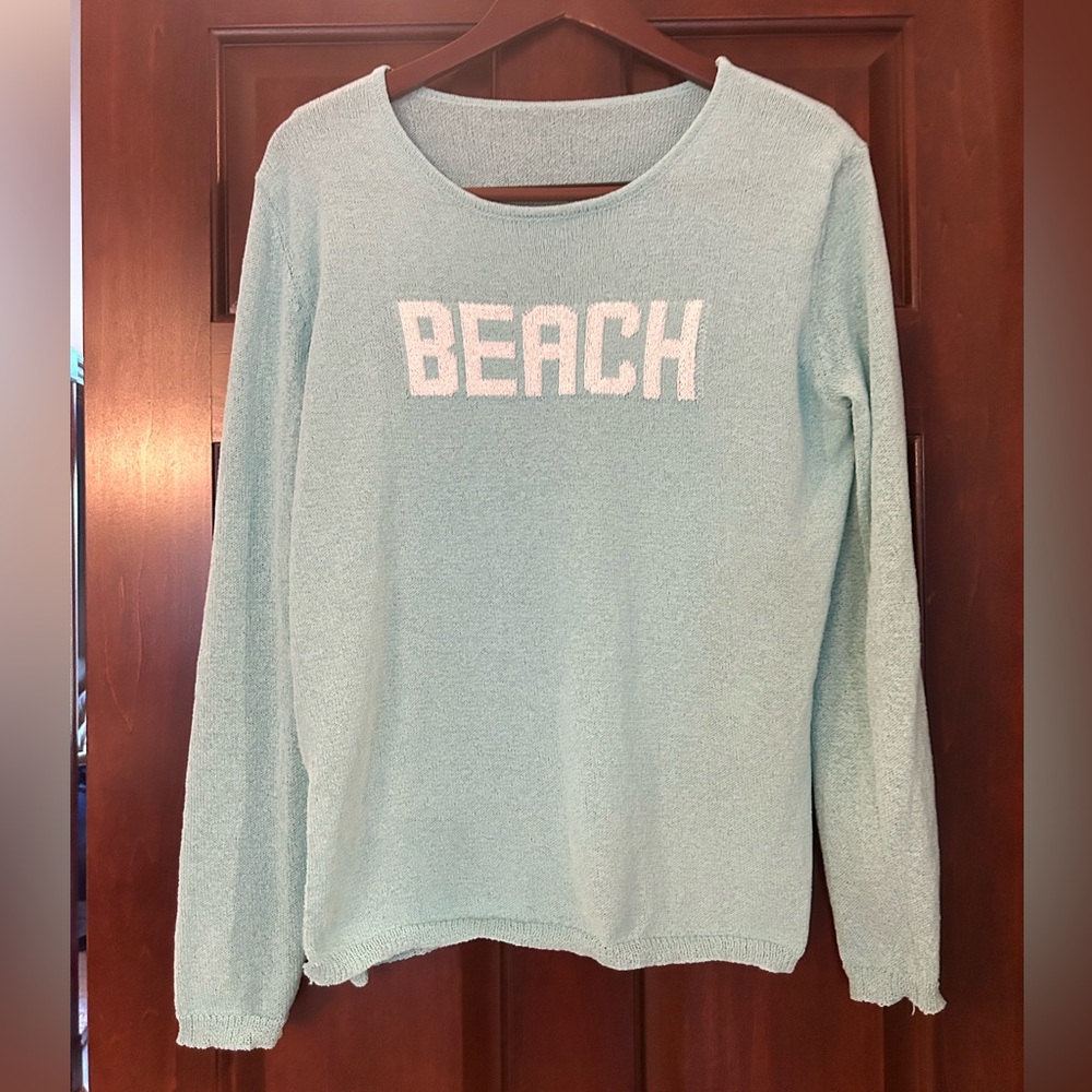 Beach Terry Pullover Sweatshirt - Mint Green